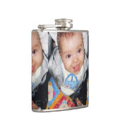 おカスタマイズ客様の写真パターン フラスク (右)