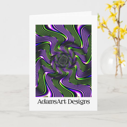 おカスタマイズ客様の折り畳み式あいさつカードのデザイン カード (黄色い花)