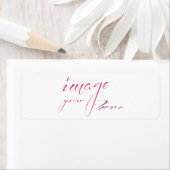 おカスタマイズ客様の8.5 x 11差出人住所ラベル ラベル (インサイチュ)