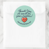 おカスタム世話になっております ラウンドシール (バッグ)