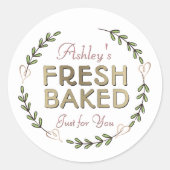 おカスタム前の名焼いた前で新鮮な ラウンドシール (正面)