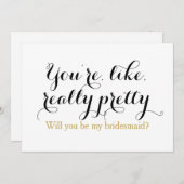 おカスタム前は俺の花嫁の娘のおもしろい結婚か 招待状 (正面/裏面)