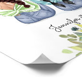 おカスタム友達のギフト最高の-引用文の選択 ポスター (角)