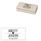 おカスタム名前の結婚ゴム印 ラバースタンプ (押印)