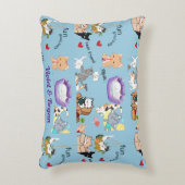 おカスタム子様の毛布Sherpa毛布 アクセントクッション (正面(垂直))