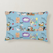 おカスタム子様の毛布Sherpa毛布 アクセントクッション (裏面)