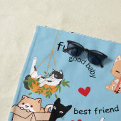 おカスタム子様の毛布Sherpa毛布 ビーチタオル (インサイチュ)