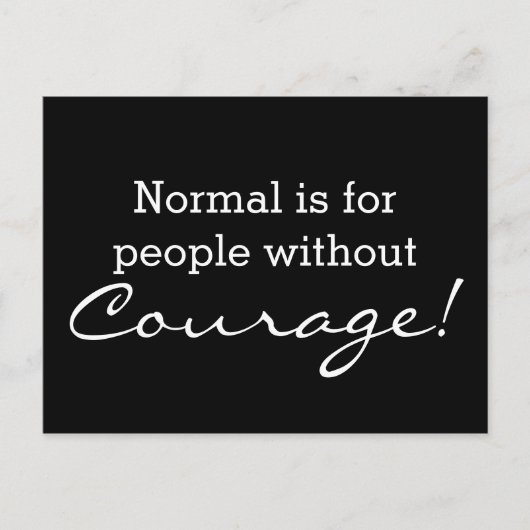 おカスタム客様のおもしろいことわざ ポストカード (正面)