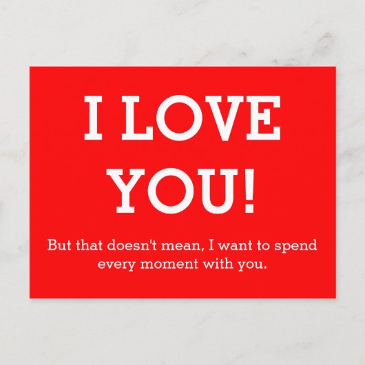 おカスタム客様のおもしろいことわざ ポストカード (正面)