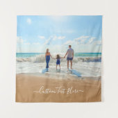 おカスタム客様のお気に入りの写真タペストリー文字 タペストリー (正面(横))