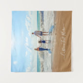 おカスタム客様のお気に入りの写真タペストリー文字 タペストリー (正面)