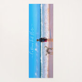 おカスタム客様のお気に入りの写真ヨガマット(文字) ヨガマット (裏面)