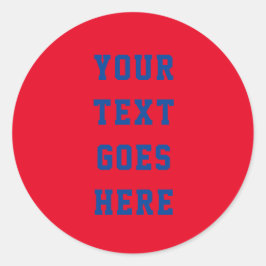 おカスタム客様のテキストを変更する個人文字 ラウンドシール