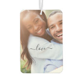 おカスタム客様のデザインでフォトエアーフレッシュナー カーエアーフレッシュナー (裏面)