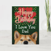 おカスタム客様のパパの誕生日カード カード (正面)