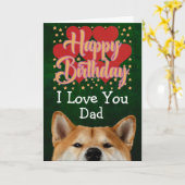 おカスタム客様のパパの誕生日カード カード (黄色い花)