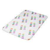 おカスタム客様のロゴまたはフォトバスパーソナライズされたマット バスマット (アングル)