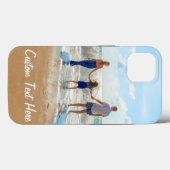 おカスタム客様の写真と文字iPhoneケースギフト Case-Mate iPhoneケース (裏面 (横))