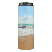 おカスタム客様の写真の熱タンブラーのギフトと文字 タンブラー (裏面)