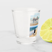 おカスタム客様の写真コラージュのショットグラスの贈り物 ショットグラス (左)