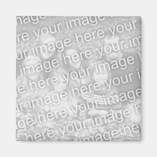 おカスタム客様の写真画像を使用したフォトマグネット マグネット (正面)