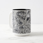 おカスタム客様の15 oz 2トーンマグ ツートーンマグカップ (正面左)