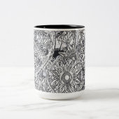 おカスタム客様の15 oz 2トーンマグ ツートーンマグカップ (中央)