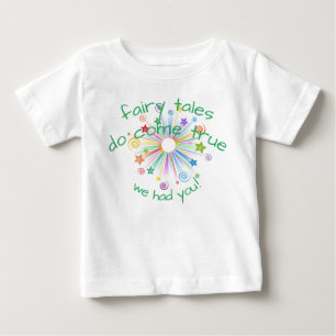 おカラフルとぎ話が本当来だ ベビーTシャツ