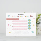 おカラフル子様のためのベッドの時間の表に滞在 (スタンド正面)