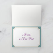 おカラフル礼を言う サンキューカード (内部)