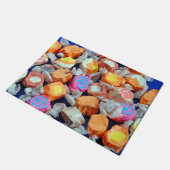 おカラフル菓子 ドアマット (アングル)