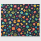 おカラフル菓子 ラッピングペーパー (フラット)