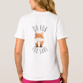 おキツネ酒Tシャツ Tシャツ (裏面)