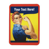 おクラシック前の言葉でリベッターをロージー マグネット (縦)