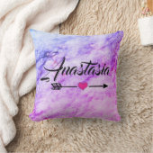 おクール前の名を投げる驚くべき銀大理石 クッション (ブランケット)