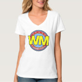 おクール疑問に思母さん Tシャツ (正面)