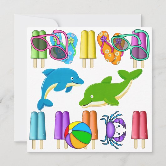 おクール礼など – SRF サンキューカード (正面)