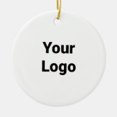 おシンプルミニマル名を付け結婚て下さい セラミックオーナメント (正面)