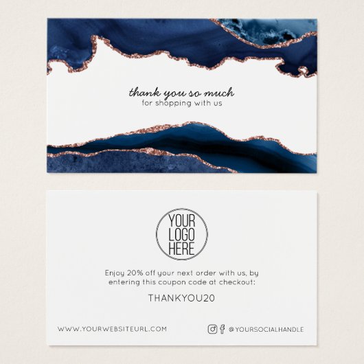 おシンプルモダン客様のロゴはこちら割引 (正面&裏面)