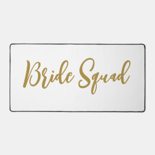 おシンプル名前の追加文字bridesmaidギフト デスクマット