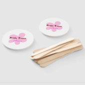 おシンプル名前の追加文字bridesmaidギフト ハンドファン (組立なし)