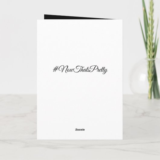 おスタイリッシュパーソナライズされためでとうございます シーズンカード (裏面)