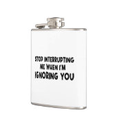 おストップ前を無視する時に邪魔する フラスク (左)