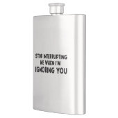 おストップ前を無視する時に邪魔する フラスク (左)