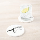 おストライプの席に対する驚き コースター (側面)