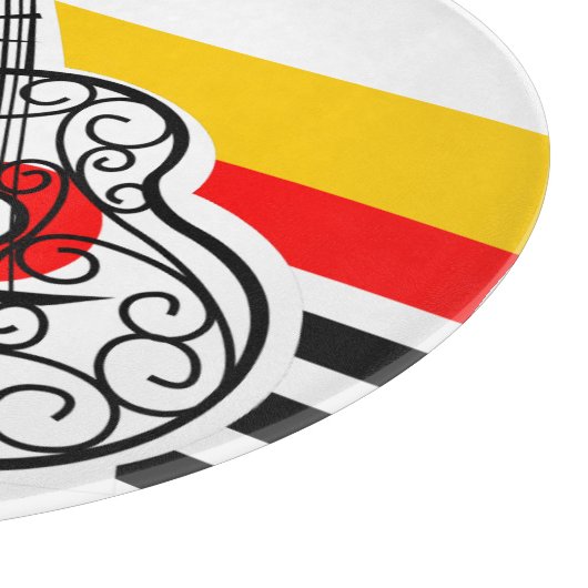 おスペインの土産ストライプクラシック切り カッティングボード (角)