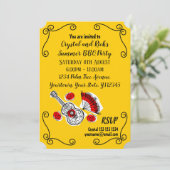 おスペインの土産数々のフロント文字 招待状 (スタンド正面)