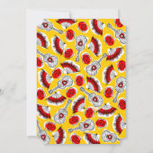 おスペインの土産数々のフロント文字 招待状 (裏面)