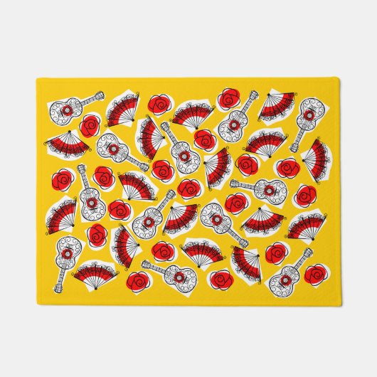 おスペインの土産数々の形式 ドアマット (正面)