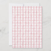 おバカなガールズ 1歳の誕生日パーティー 招待状 (裏面)